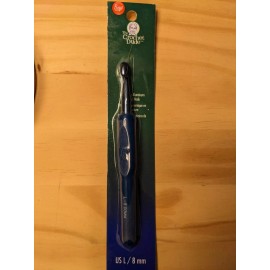 Boye New Boye Aluminum Crochet Hook Size L 8mm  Ergonomic Handle The Crochet Dude