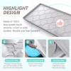 SIKADEER Under Sink Mat for Kitchen Waterproof, 34" x 22"