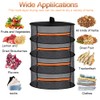 Cerkkapo Drying Net Herbs, 4-Layer Herb Dryer Hanging, Foldable Drying