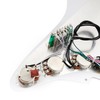 Musiclily Pro-SE ST-DPHA SSS Strat Wired Pickguard Arnico 5 Single