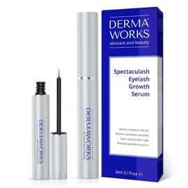Dermaworks Spectaculash 100% Natural Eyelash Growth Serum - Advanced formulation - Longer, fuller lashes NATURALLY !! *** For HIM, for HER, for YOU, for CHRISTMAS ***