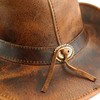 HADZAM Leather Cowboy hat Shapeable into Outback hat, Australian Hats