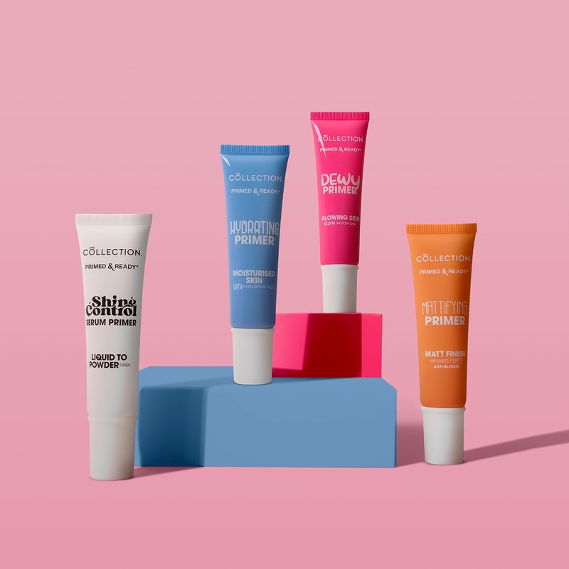 Collection Cosmetics Primed and Ready Shine Control Serum Primer, Mattifying