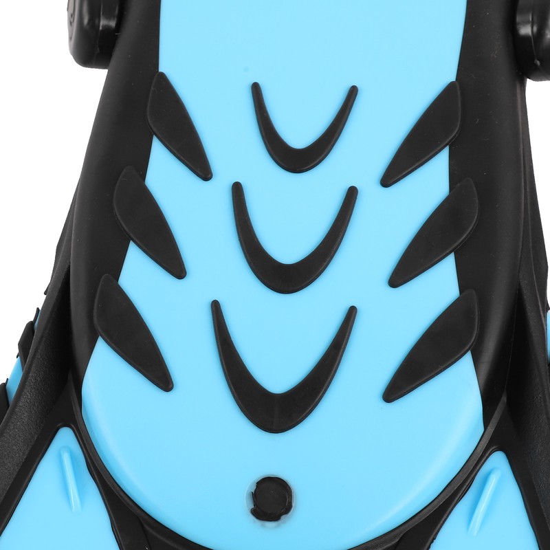 1 Pair Adjustable Diving Fins Soft TPR Open Heel Long