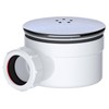 SPARES2GO Shower Trap for 90mm Tray Plug Hole 1.5" Luxury