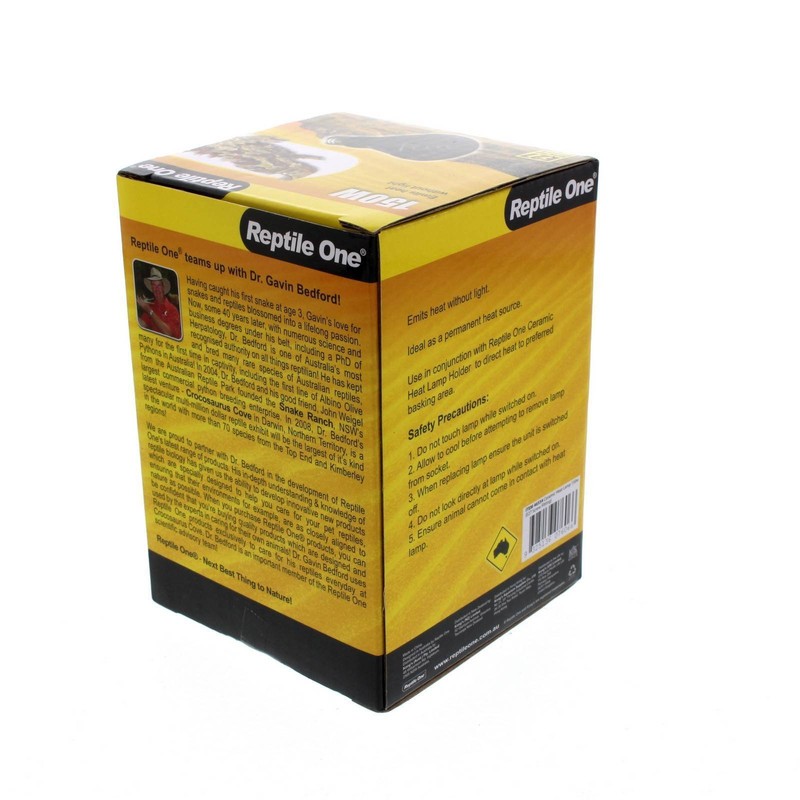 Reptile One Ceramic Heater - 150W
