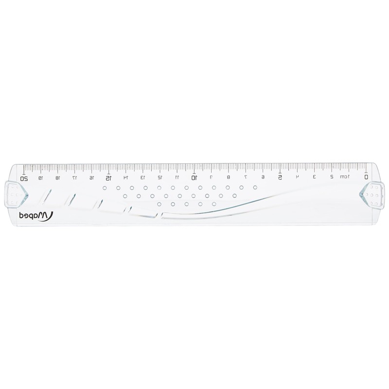 Maped Geometric 200 mm Clear Plastic