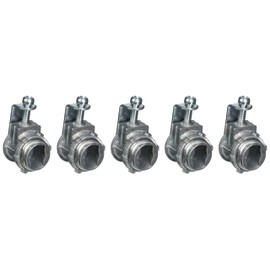 Halex, 3/8 in. Flexible Metal Conduit (FMC) Saddle Connectors , 20670, 5 per pack