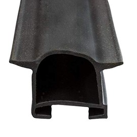 Steele Rubber Products - 90-3400-265 - RV - 1-1/8" Bulb Weatherstrip with Tabs - Sold as a 15 Foot Strip - Commonly Found on Forest River, Heatland, Keystone, Tiffin