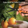 GROWNEER 6 Packs Trimming Scissors Teflon Coated Non Stick Blades
