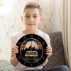 Motorhome Wall Clock Unique Camping Cart Clock Caravan Design for