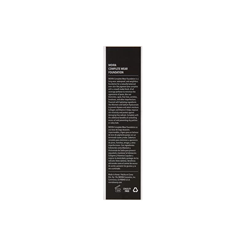 Bases de maquillaje Moira Complete Wear Foundations (CWF450)