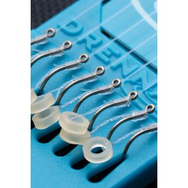Drennan Hooks to Nylon Plate Length 6 inch Power Bandit Size 16