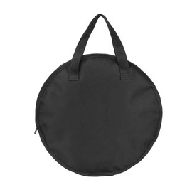 VOANZO 12 Inch Practice Pad Bag for Drum Kit with Handle, Black Drum Pad Carry Bag Oxford Cloth Durable and Protective Drum Accessories