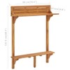 Modern Wood Dining Table,High Dining Table,Balcony Bar Table,Strong and Sturdy