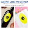 Avery Printable Oval Labels with Sure Feed Technology, 4-1/4" x