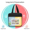 AOSBOS Small Cooler Bag Lunch Bag with Zip Waterproof for