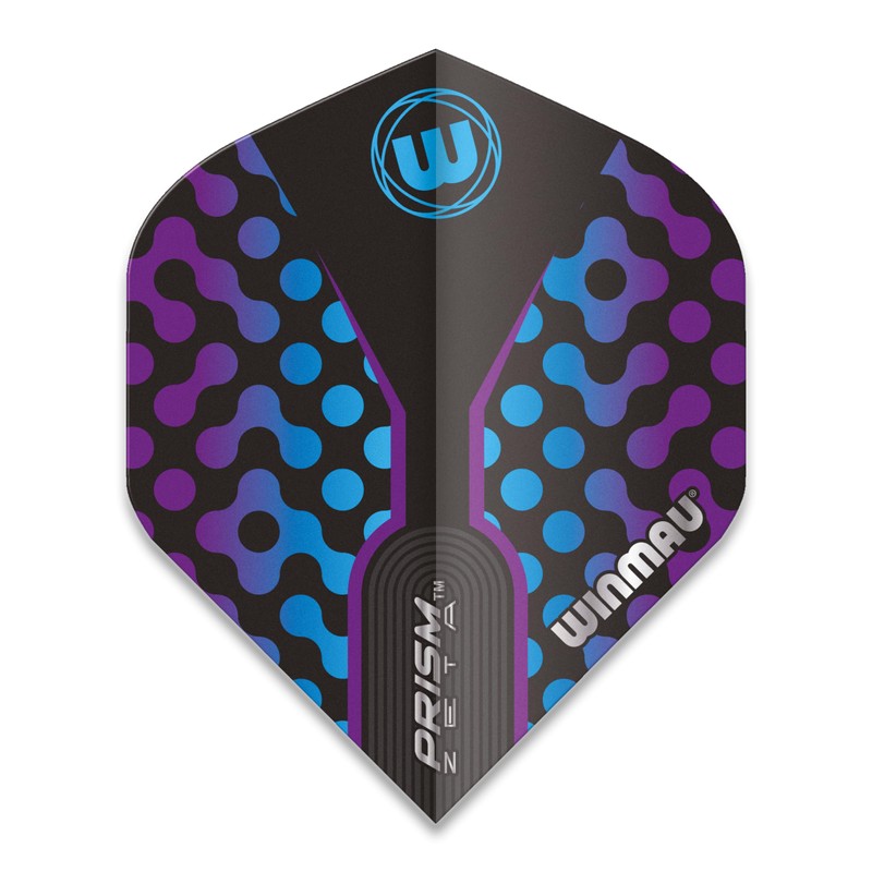 WINMAU Prism Zeta Pattern Design Extra Thick Dart Flights -