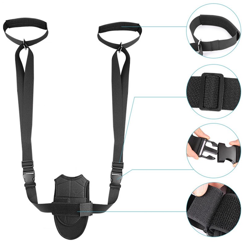 Stretching Strap | Exercise Flexibility Stretch Bands,Professional Padded Adjustable Bands