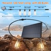 Bdrofn 2 Pack 120FT Solar String Lights Outdoor,Solar Patio Lights