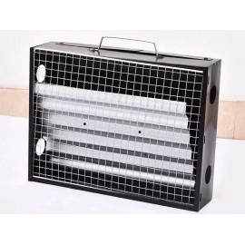 BOSSCO Mini Parrilla De Carbón Portátil Plegable Acero Inoxidable