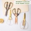 Kitchen Shears Scissors & Sharp Scissors, ARCHIKING 7.7inch Cooking Scissors,