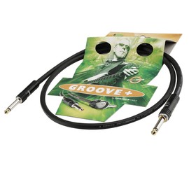 Sommer Cable Guitar Cable 3 m Silver-Plated Stranded Instrument Cable High-End SC-Silver Spirit Shielded HICON 6.3 mm Noisefree Plug - S13E-0300-SW