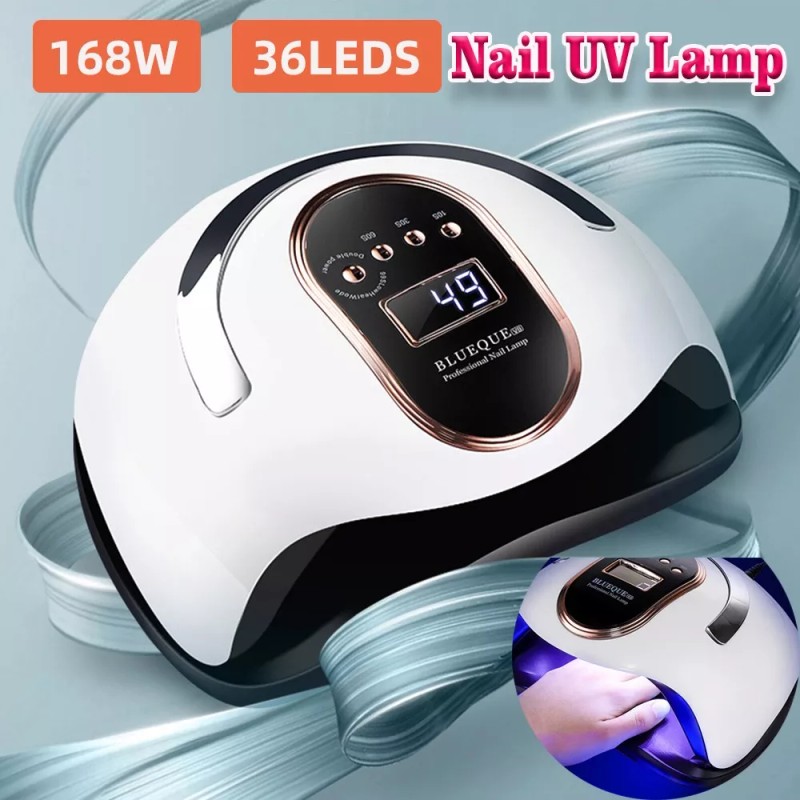ForeverLily Lámpara De Uñas Manicura Secadora De Uñas Uv Led
