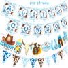 A Little Cowboy Baby Shower Banners Cowboy Party Hanging Decorations