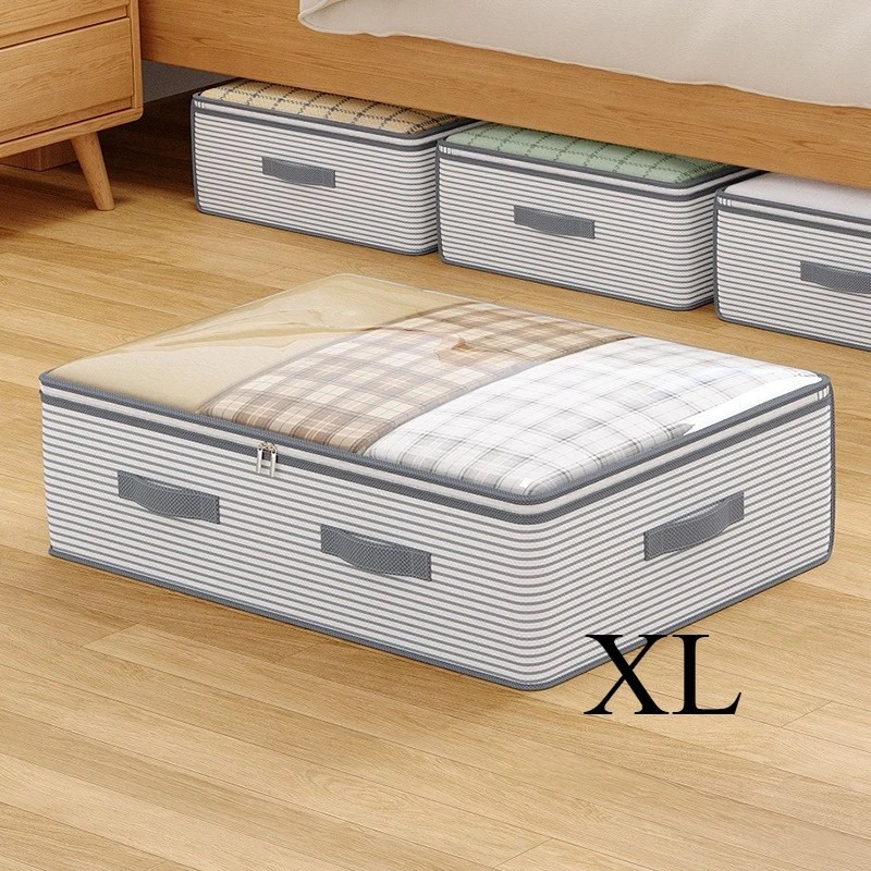 Closiq Large Capacity Clothes Storage Bag – Clear Window for