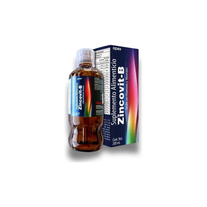 Zincovit-b Suplemento Multivitaminico Con Zinc Y B12 Pack 2 Naranja