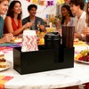 Coffee Cup Holder for Countertop, Acrylic Disposable Cup Organizer Black