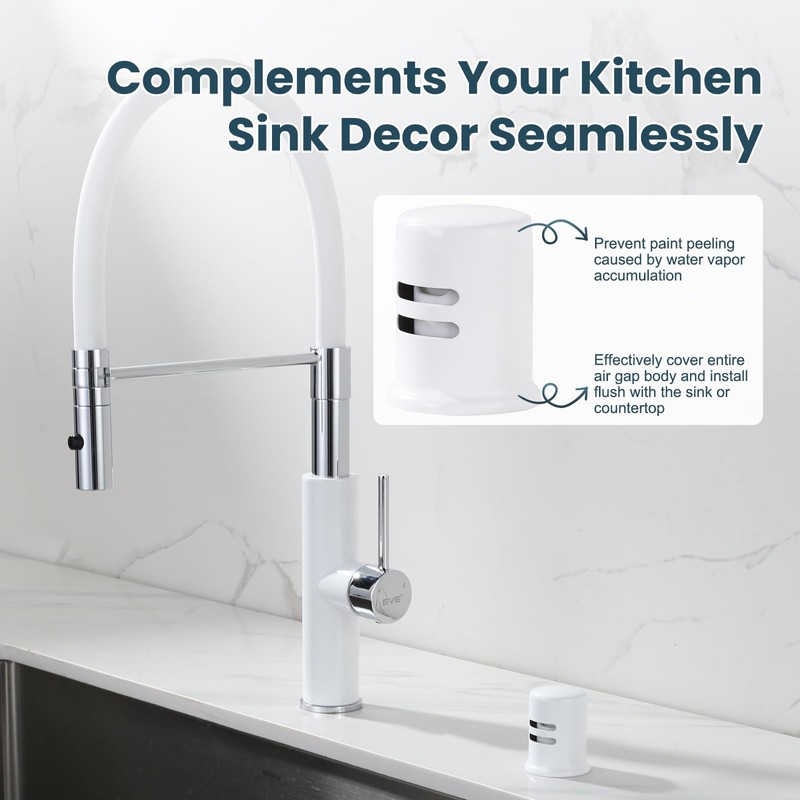 Dishwasher Air Gap Cover, Dishwasher Air Gap Cap for Kitchen