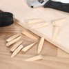 QUARKZMAN 50pcs Pocket Hole Plugs, 9.5mm Pocket Hole Stencil Solid