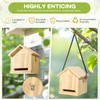 Carpenter Bee Trap for Outside - Wasp Traps Outdoor Hanging