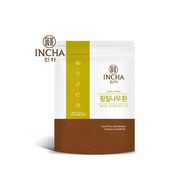 Incha 국내산 황칠나무환 황칠나무 환 200g Domestic Hwangchil Tree Powder