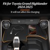 TRSAIM Wireless Charging Mat Compatible with 2024 2025 Toyota Grand