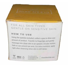 Clean Skin Club Sweet Dream Mango Cream Nourishing Moisturizer 3.72 Fl Oz