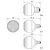 Taiyo Giken BE-100-I Sun Beamer Xenon Indicator Light
