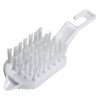 KitchenCraft Vegetable Brush, Plastic Vegetable Scrubber, Durable Bristles and Hook,