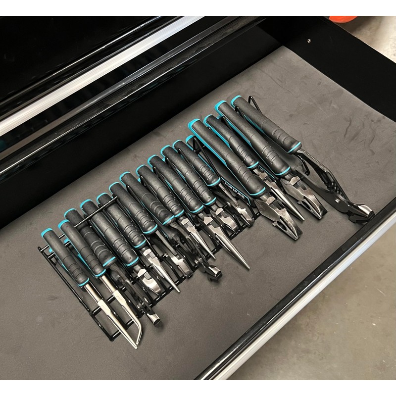 MLTOOLS Pliers Organizer | Holds 30 Tools (2 pack 15-Slot)