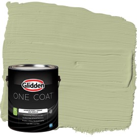 Glidden Interior Paint + Primer: Sage/Bahia Grass, One Coat, Semi-Gloss, 1-Gallon
