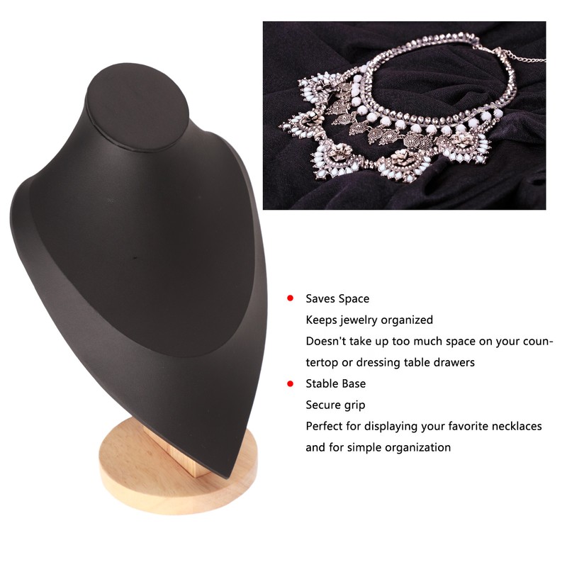 Necklace Bust Holder Scratch Proof Stable Base Chain Jewelry Display