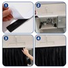 Fabric Sink Skirt for Pedestal Sinks – Waterproof Under Sink