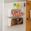 MORNITE Pad Holder for Bathroom,Sanitary Napkins Organizer,Feminine Tampons Storage Day