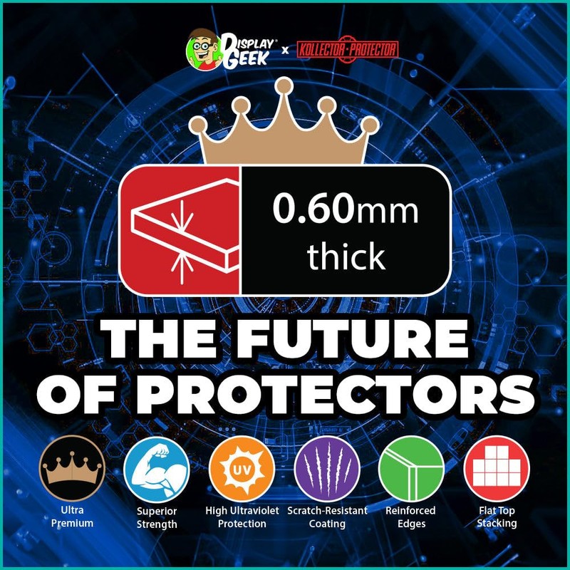 Display Geek, 1 x Plastic Pop Protector Only Compatible with