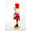 St Nicholas Square Wooden Hand Made 5 Inch Nutcracker Ornament