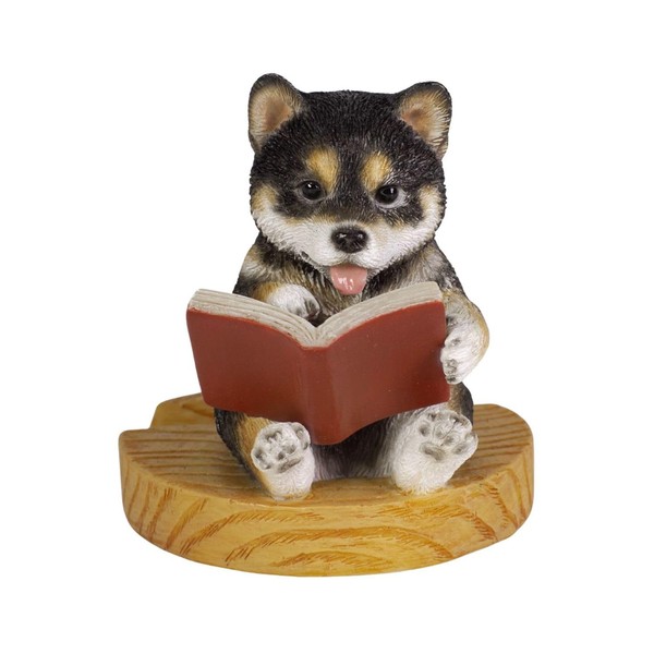 Uvia H22333-2 Reading Kuroshiba Inu Smartphone Stand, 3.5 x 3.0
