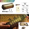 Unique Valentines Gift Cryptex Da Vinci Code Mini Cryptex Lock