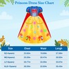 Meland Princess Dress Up Clothes for Girls, Light Up Snow